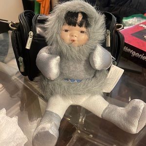 FTD exclusive, collectible, little Snowflower, Eskimo doll nwt
